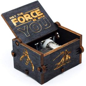 Netavantaj Star Wars Ahşap Çevirmeli Müzik Kutusu