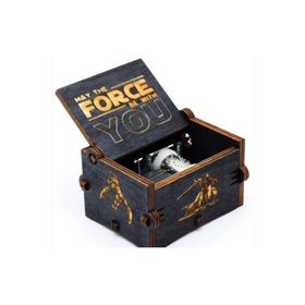 Netavantaj Star Wars Ahşap Çevirmeli Müzik Kutusu