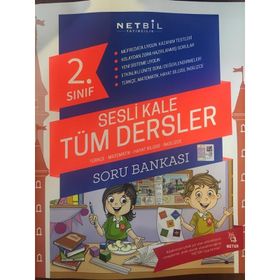 Netbil 2. Sınıf Sesli Kale Tüm Dersler Soru Bankası-Bilfen Yayınları