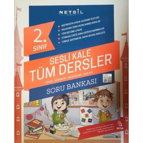 Netbil 2. Sınıf Sesli Kale Tüm Dersler Soru Bankası-Bilfen Yayınları