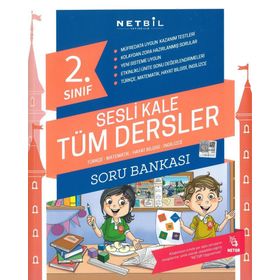 Netbil 2. Sınıf Sesli Kale Tüm Dersler Soru Bankası-Bilfen Yayınları