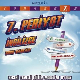 Netbil Yayıncılık 7. Sınıf Periyot İngilizce Soru Bankası
