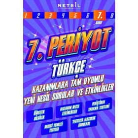 Netbil Yayıncılık 7. Sınıf Türkçe 7. Periyot