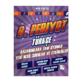 Netbil Yayıncılık 8. Sınıf Türkçe 8. Periyot