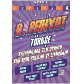 Netbil Yayıncılık 8. Sınıf Türkçe 8. Periyot