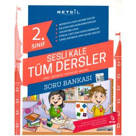 Netbil Yayınları 2. Sınıf Sesli Kale Tüm Dersler Soru Bankası