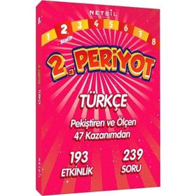Netbil Yayınları - 2. Sınıf Türkçe Periyot
