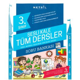 Netbil Yayınları 3.Sınıf Tüm Dersler Soru Bankası 