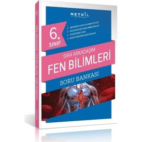 Netbil Yayınları 6.Sınıf Sıra Arkadaşım Fen Bilimleri Soru Bankası - kollektif