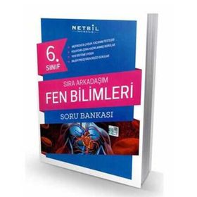Netbil Yayınları 6.Sınıf Sıra Arkadaşım Fen Bilimleri Soru Bankası - kollektif