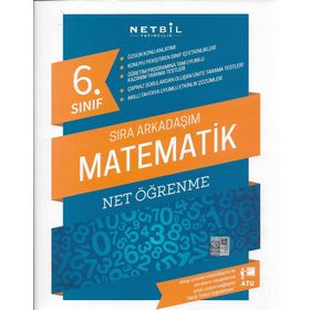Netbil Yayınları 6.Sınıf Sıra Arkadaşım Matematik Soru Bankası - kollektif