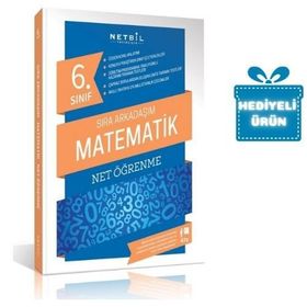 Netbil Yayınları 6.Sınıf Sıra Arkadaşım Matematik Soru Bankası - kollektif