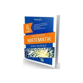 Netbil Yayınları 6.Sınıf Sıra Arkadaşım Matematik Soru Bankası - kollektif