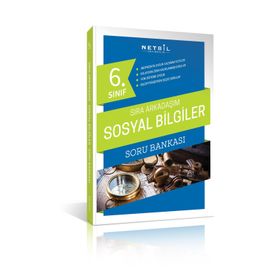 Netbil Yayınları 6.Sınıf Sıra Arkadaşım Sosyal Bilgiler Soru Bankası - kollektif