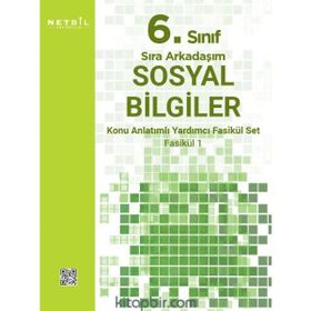 Netbil Yayınları 6.Sınıf Sıra Arkadaşım Sosyal Bilgiler Soru Bankası - kollektif