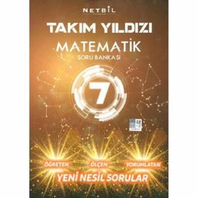 Netbil Yayınları 7.Sınıf Matematik Takım Yıldızı Soru Bankası