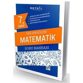 Netbil Yayınları 7.Sınıf Sıra Arkadaşım Matematik Soru Bankası - kollektif