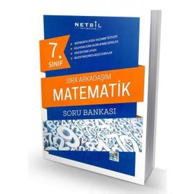 Netbil Yayınları 7.Sınıf Sıra Arkadaşım Matematik Soru Bankası - kollektif