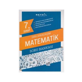 Netbil Yayınları 7.Sınıf Sıra Arkadaşım Matematik Soru Bankası - kollektif