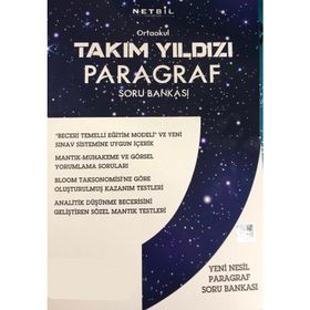 Netbil Yayınları 8. Sınıf Paragraf Takım Yıldızı Soru Bankası