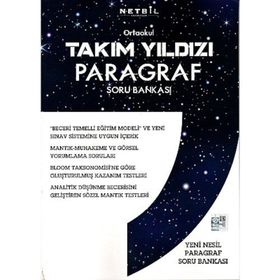 Netbil Yayınları 8. Sınıf Paragraf Takım Yıldızı Soru Bankası