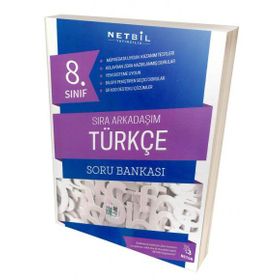 Netbil Yayınları 8.Sınıf Sıra Arkadaşım Türkçe Soru Bankası - kollektif