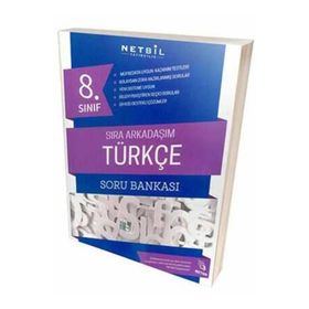 Netbil Yayınları 8.Sınıf Sıra Arkadaşım Türkçe Soru Bankası - kollektif