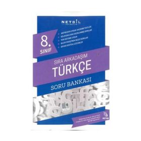 Netbil Yayınları 8.Sınıf Sıra Arkadaşım Türkçe Soru Bankası - kollektif