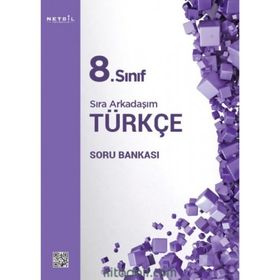Netbil Yayınları 8.Sınıf Sıra Arkadaşım Türkçe Soru Bankası - kollektif
