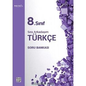 Netbil Yayınları 8.Sınıf Sıra Arkadaşım Türkçe Soru Bankası - kollektif