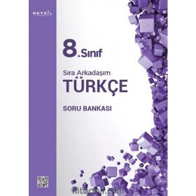 Netbil Yayınları 8.Sınıf Sıra Arkadaşım Türkçe Soru Bankası - kollektif