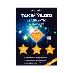 Netbil Yayınları 8. Sınıf Takım Yıldızı Matematik 10 Deneme Seti