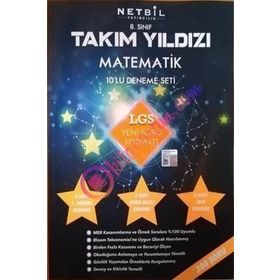 Netbil Yayınları 8. Sınıf Takım Yıldızı Matematik 10 Deneme Seti