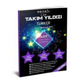 Netbil Yayınları 8. Sınıf Takım Yıldızı Türkçe 10 Deneme Seti