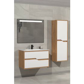 Netdeko Havana 80 cm Boy Dolap Hariç Banyo Dolabı