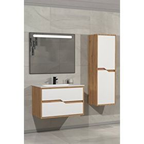 Netdeko Havana 80 cm Boy Dolap Hariç Banyo Dolabı