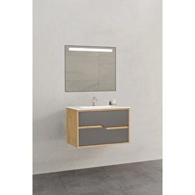 Netdeko Havana 80 cm Boy Dolap Hariç Banyo Dolabı