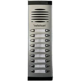 Netelsan Hoparlörlü 17-18 Daireli Zil Paneli