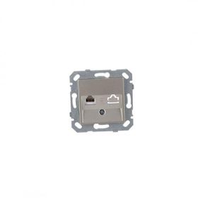 Netelsan MUDAT10609 Rj11 Titantyum Byobu Numeris Telefon Prizi