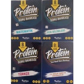 Netfen 8. Sınıf LGS Protein 4'lü Soru Bankası Seti