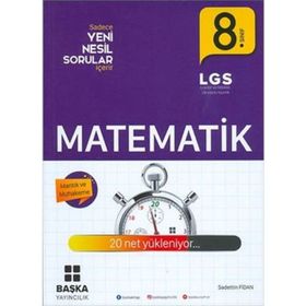 Netfen 8.Sınıf LGS Yeni Nesil Matematik Soru Bankası
