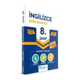 Netfen Yayınları 8. Sınıf İngilizce Soru Bankası