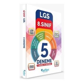 Netfen Yayınları 8. Sınıf Lgs 5 Sözel 5 Sayısal Denemeleri