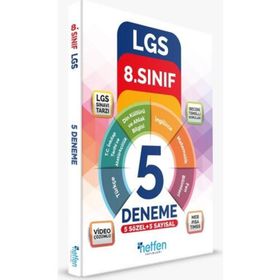 Netfen Yayınları 8. Sınıf Lgs 5 Sözel 5 Sayısal Denemeleri