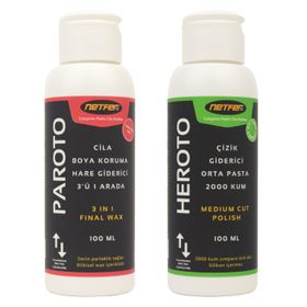 Netfer 2x100 ml Orta Pasta Cila Set