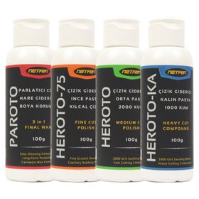 Netfer 4x100 ml 4'lü Pasta Cila Set