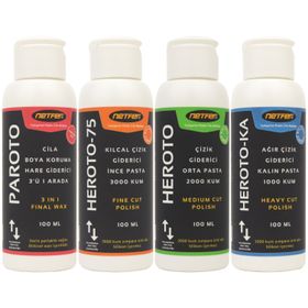 Netfer 4x100 ml 4'lü Pasta Cila Set