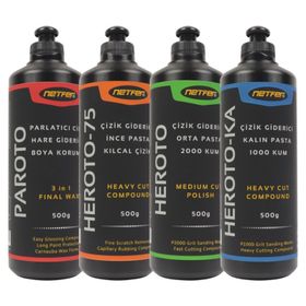 Netfer 4x500 ml 4'lü Pasta Cila Set