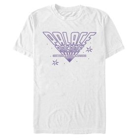 Netflix Stranger Things-Line Art Arcade Organic Short Sleeve Weiß Unisex T-shirt