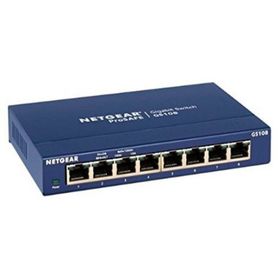 Netgear GS108GE 8 Port 10-100-1000 Gigabit Switch